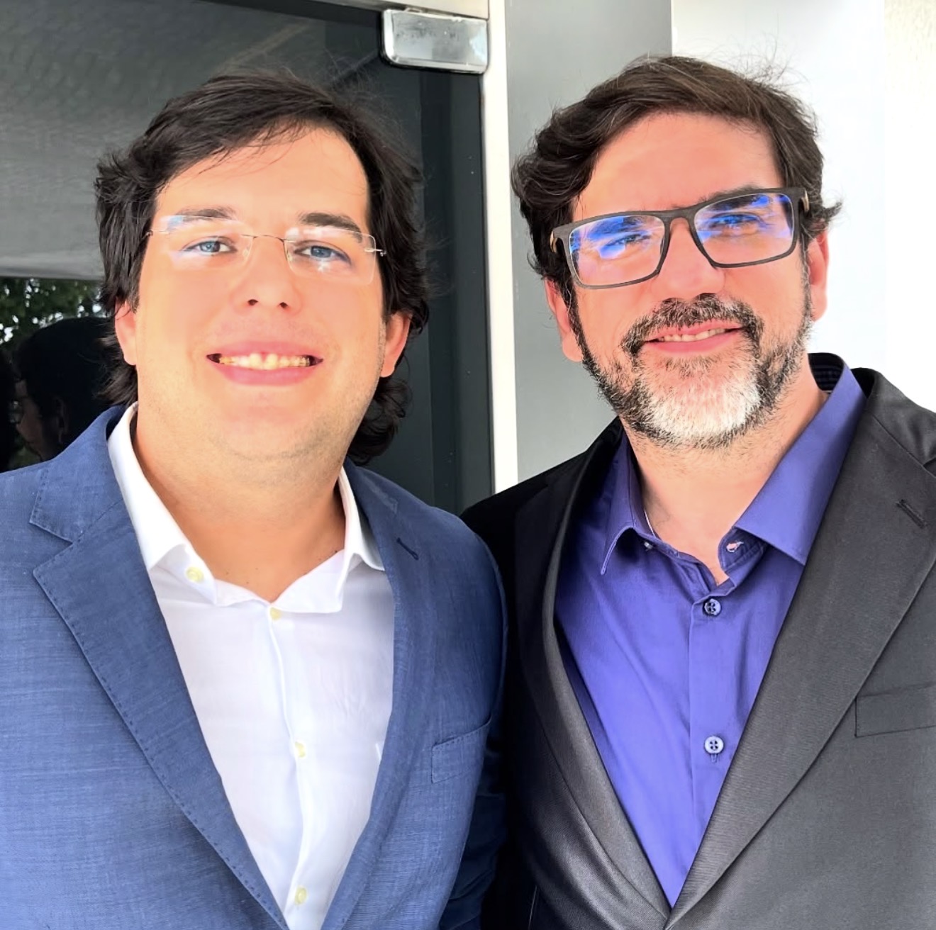 Gustavo, hoje colega na AGU/PB